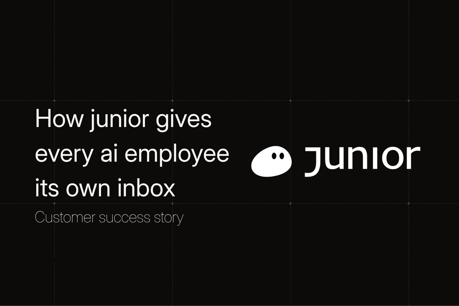 How Junior gives every AI employee its own inbox with PostNuvia